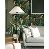 Dark Tropical Cheetah Jungle Peel and Stick Wallpaper, Self Adhesive