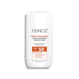 Sinoz,Sebum Balance Fluid Sunscreen for Oily Skin SPF50+ / PA++++