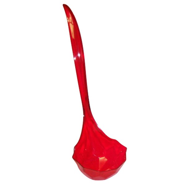 Red Plastic Punch Bowl Ladle