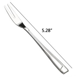 Cand 16-Piece Fruit Forks, Stainless Steel Bistro Cocktail Fork, 5.28 Inches