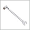 RATCHROLL 10mm Swivel Head Combination Socket Spanner Wrench Auto Car