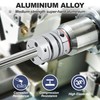 Flexible Shaft Coupling, D34 L45.6 Aluminum Flexible Diaphragm Motor Shaft
