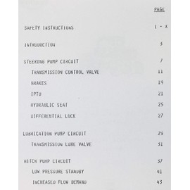 International 5088 5288 5488 Tractors Hydraulic Training Manual Service