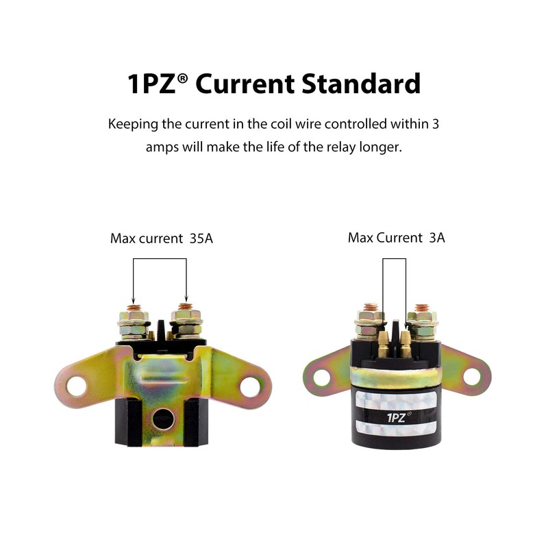 1PZ JPS-UK1 Starter Relay Durable Suzuki GZ125HS Bandit 250 GN125