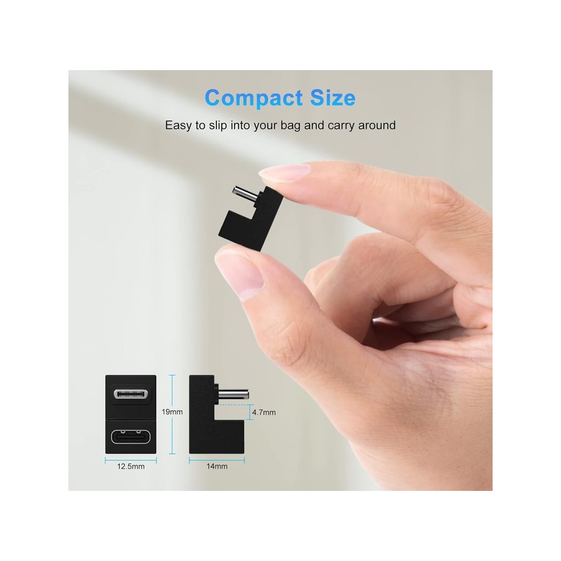 Equip 133476 USB-C U Plug Adapter 10Gbps PD 100W (Pack