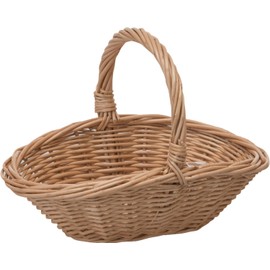POSH LIVING Wicker Basket W 8.1 x D 5.9 x H 5.9 inches (20.5 x 15 x 15 cm) B 11546