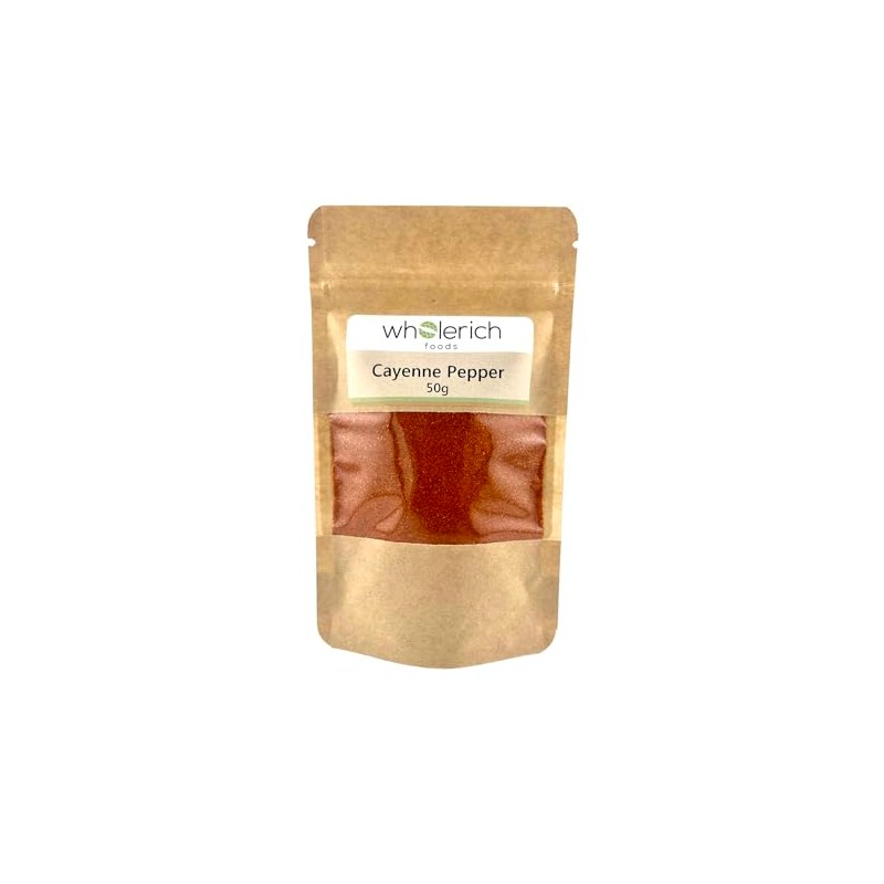 Cayenne Pepper 50g - Wholerich Foods