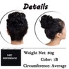 Sego Hairpiece, Hair Extension Bun Scrunchy, Messy Updo