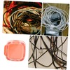 DOITOOL 6pcs Magnetic Cable Holder Desk Organizer Cable Clips for