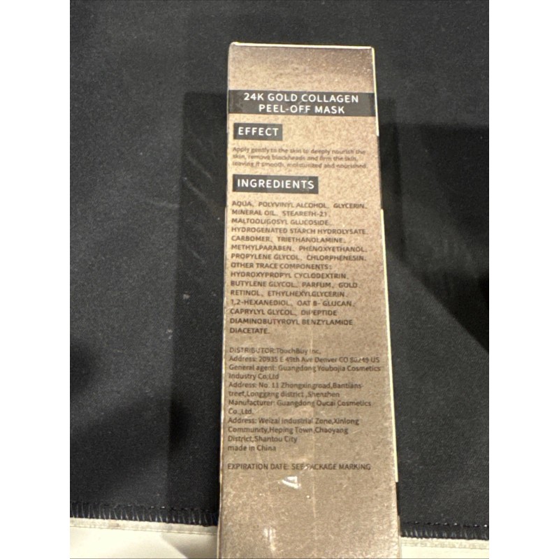 BARUBT Deep cleaning peel off mask 24K Gold Collagen Remove