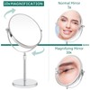 Nicesail 19 Inch Tall Makeup Mirror with 10X Magnification, Make