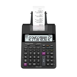 Casio HR-170RC Calculadora de impresión, negro, 2.6" x 6.5" x 11.6"