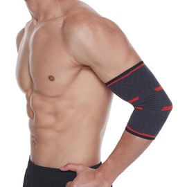 헬스 팔꿈치보호대 스포츠 팔꿈치아대 엘보우아대, 1 팔꿈치보호대 M, 1개 Health Elbow Support Sports Elbow Sleeve, 1 Elbow Support M, 1 Piece, 1 팔꿈치보호대 M × 1개