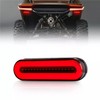 FOLOI·MTBOY LED Turn Signal Lights Assembly Trailer Tail Light Bar Brake Stop Identification Red & Amber Sequential Strobe Strip Lamp with 4Pin PnP for Trailer Truck Pickup SUV RV
