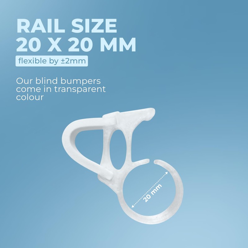 Window Blind Bumper Pack of 4 – Silence Banging Roller