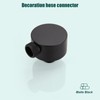 Heyalan Wall Mount Shower Hose Connector for Shower Handheld Brass