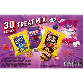 Keebler Variety Treats Snacks and Cookies Pack, 30 Count, 29oz