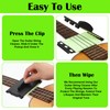 3 Pcs Guitar String Cleaner Scrubber, Fret Floss Cleaner Cloth
