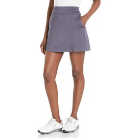 Callaway Women's Solid Stretch Truesculpt 17" Golf Skort (Size X-Small-Xx-Large), Odyssey Gray