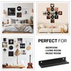 Yeria 6 Pack Vinyl Wall Mount Shelf, Record Wall Mount,
