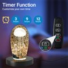 FuoiCorn Wood Crystal Display Base Light - LED Illuminator for