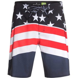 Quiksilver Men's Standard Highline Freedom 20 Boardshort Swim Trunk, Navy Blazer, 30