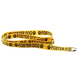 JXGZSO Foster Dog Adopt Dog Lead New Puppy Dog Leash Wrap Gift Dog Owner Gift Dog Rescue Gift (Foster Dog L CA)