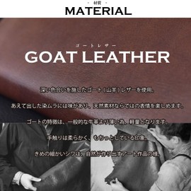 MGsable Goat Leather Long Wallet, Men's, Women's, Genuine Leather, Foldable, Goat Leather, Bill Compartment, Skimming, Large Capacity, Thin, RFID Goat Leather, Cover, Green, Gray, Men's Wallet,