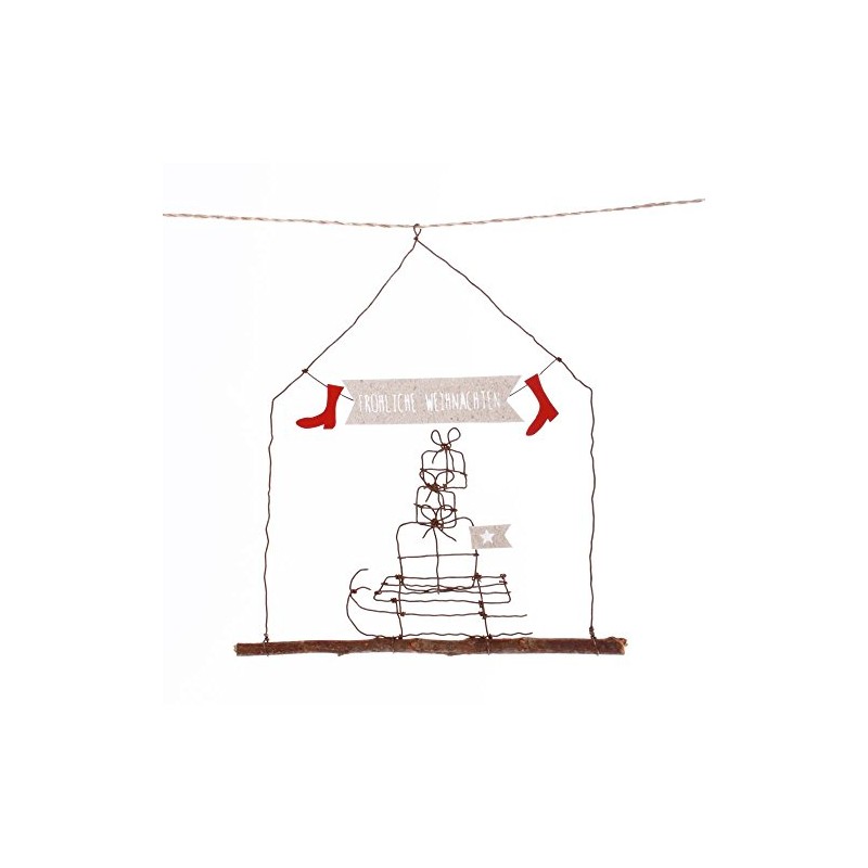 Winter Wire. Reindeer. Merry Christmas