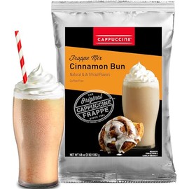 Cappuccine Cinnamon Bun Frappe Mix, 3 Pound (Pack of 1)