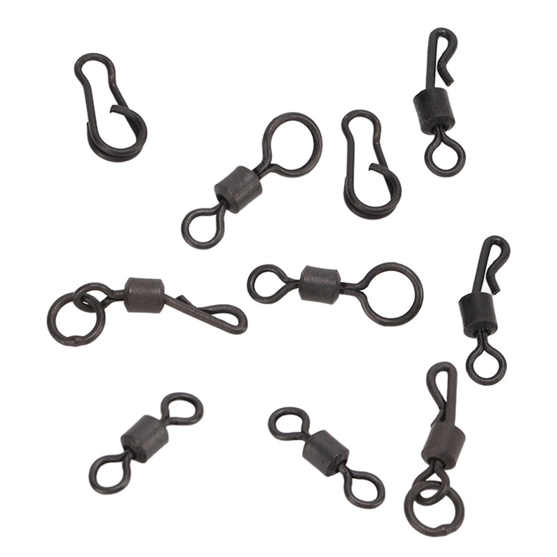 150pcs Fishing Barrel Bearing Rolling Swivels Kit Winding Resistance Stainless