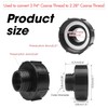 IBC Tote Hose Adapter Fittings, 3.94 Inch Coarse Thread to