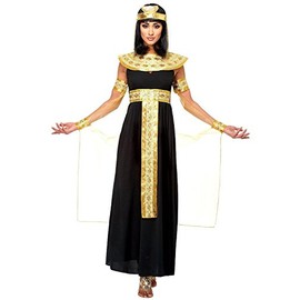 Franco American Novelty Company Goddessey Queen of the Nile Adult Costume - Womens, Black/Gold, Large