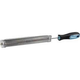 Makita D-70954 File Holder with Round File 4.5 mm and Chain Gauge, Soft Filing Behavior for Filing Saw Chains with 3/8 Inch Pitch and 1.1 or 1.3 mm Drive Link Thickness, Pack of 1