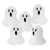 ハロウィン 吊り飾り かわいい ゴースト 幽霊 紙製 立体 折りたたみ式 5個 セット