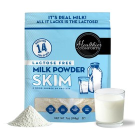 HEALTHIER COMFORTS Lactose Free Skim Milk Powder - Title: 7 oz