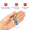 Wohlstand 3 pieces removable key rings, quick release key rings,