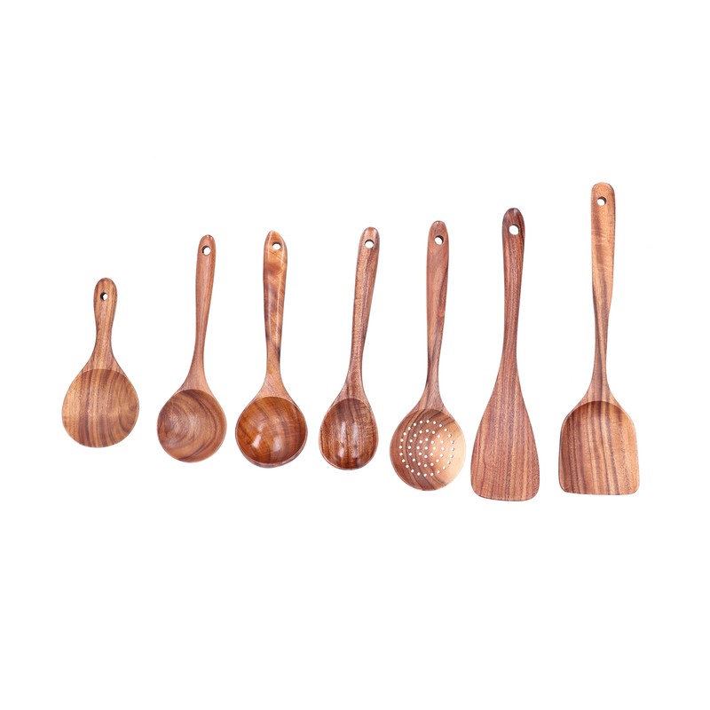 Cooking Spoon Spatula Set Long Handle Kitchen Utensils Cooking Tool