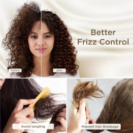 Bedsure King Size Satin Pillowcase Set of 2 - Beige Silky Pillow Cases for Hair and Skin