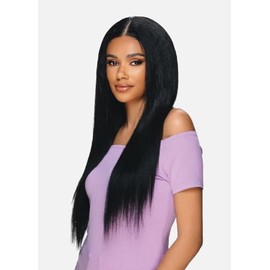 Vivica A. Fox V-JUNO, V-Part Wig, Supreme Human Hair Blend, Color 1 Jet Black