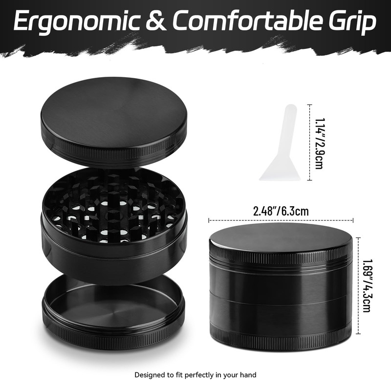 HNYYZL 2.5'' Spice Grinder