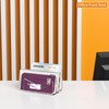 Beego Envelope and Mail Organizer Countertop - 3 Compartments Clear