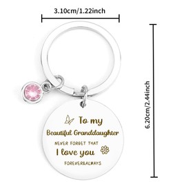 Granddaughter Gifts, Gifts for Granddaughter, Granddaughter Gifts for Girls, Gifts for Granddaughter Adult, Granddaughter Gifts from Grandma, Birthday Gifts for Granddaughter, Graduation Gifts