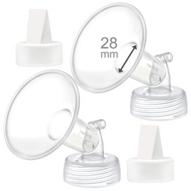 Maymom 28mm Flange Duckbill Valve Compatible with Spectra S1 Spectra S2 Breastpump Not Original Spectra S2 Accessories Not Original Spectra Pump Parts Replace Spectra Duckbill