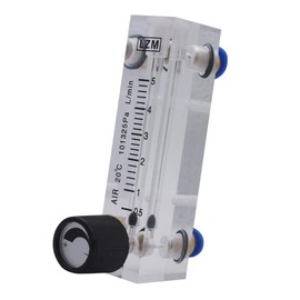 Shiwaki Oxygen Flow Meter, Air Flow Meter, Gas Flow Meter, Panel Type, Air Flow Meter, High Accuracy - 0.5-5L