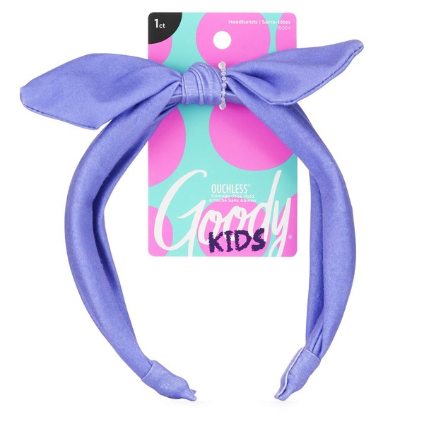 Goody Kids Headband - Purple - Comfort Fit for All Day Wear - For All Hair Types - Hair Accessories
