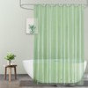 UFRIDAY Green Clear 72 x 84 Shower Curtain Liner,Extra Long