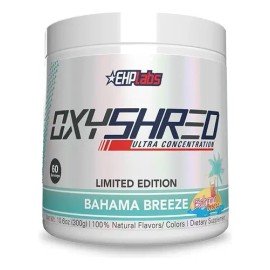 Ehp Labs Oxyshred Quemador De Grasa Termogénico 270g Sabor Bahama Breeze                                                                              
