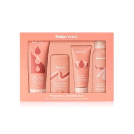 Frida Mom| Set de Cuidado de la Piel para el Embarazo| Ayuda con Estrías, Piel Seca, Hinchazón y Rozaduras| 4 Productos