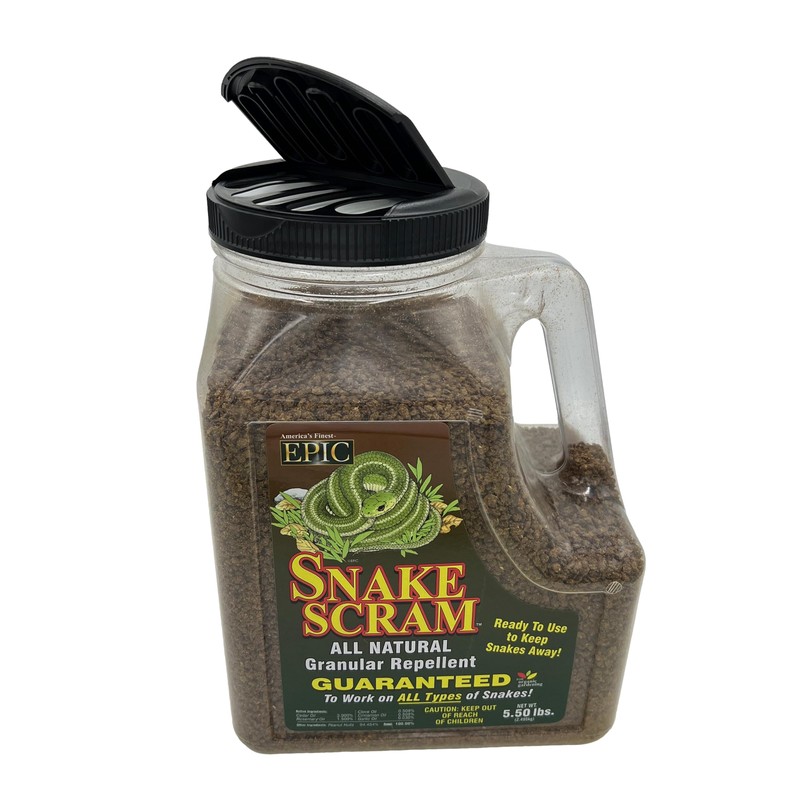 Epic 02100 Snake Scram All Natural Grandular Repellent - 5.5-Lbs.